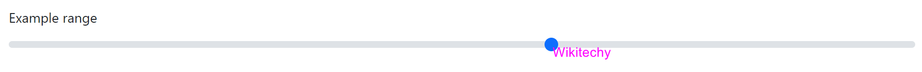 bootstrap-range-min-max