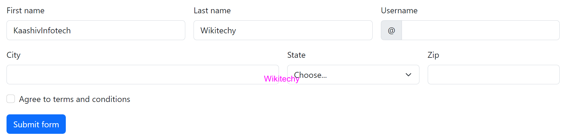 bootstrap-validation