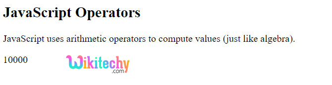 javascript-Operators