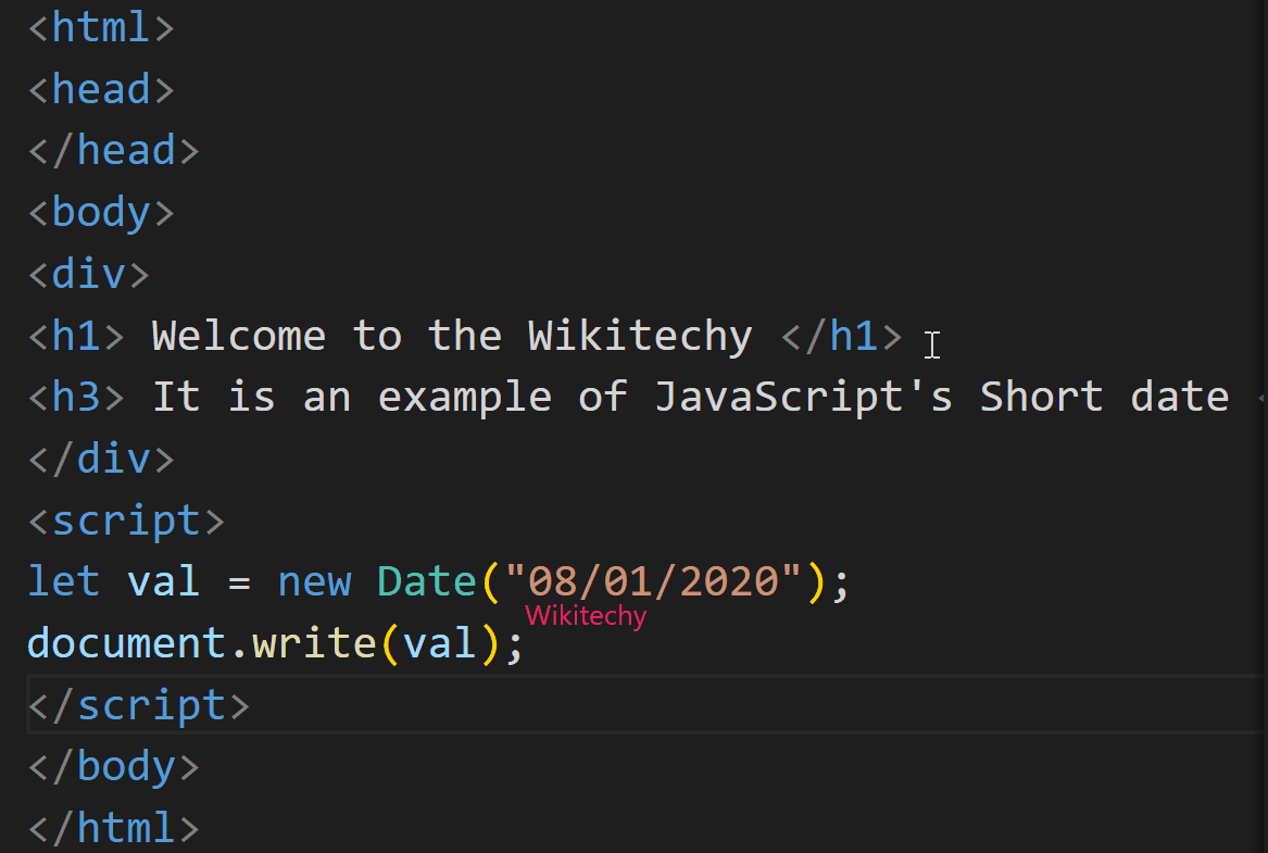 javascript-short-date javascript-short-date
