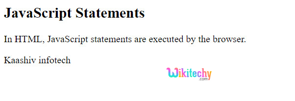 javascript-statements