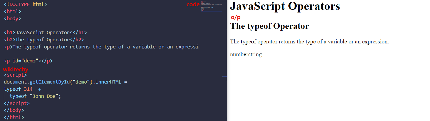 javascript-typeof