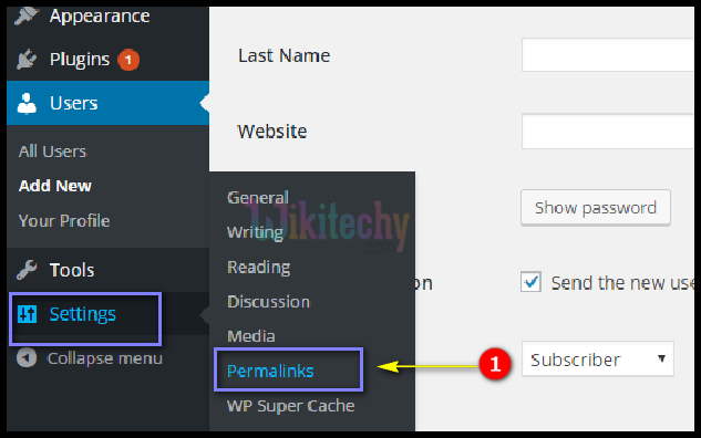  Wordpress Setting Permalink