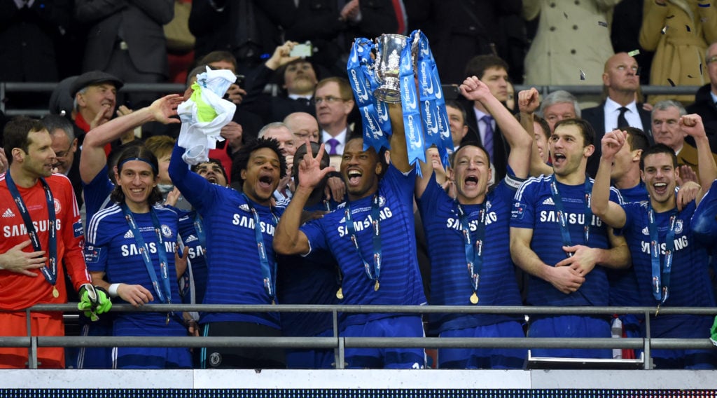 Soccer - Capital One Cup - Final - Chelsea v Tottenham Hotspur - Wembley Stadium