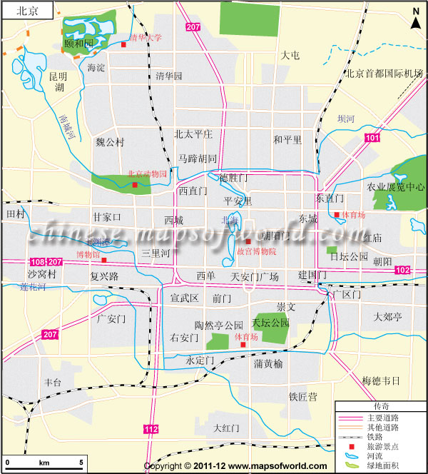 北京地图