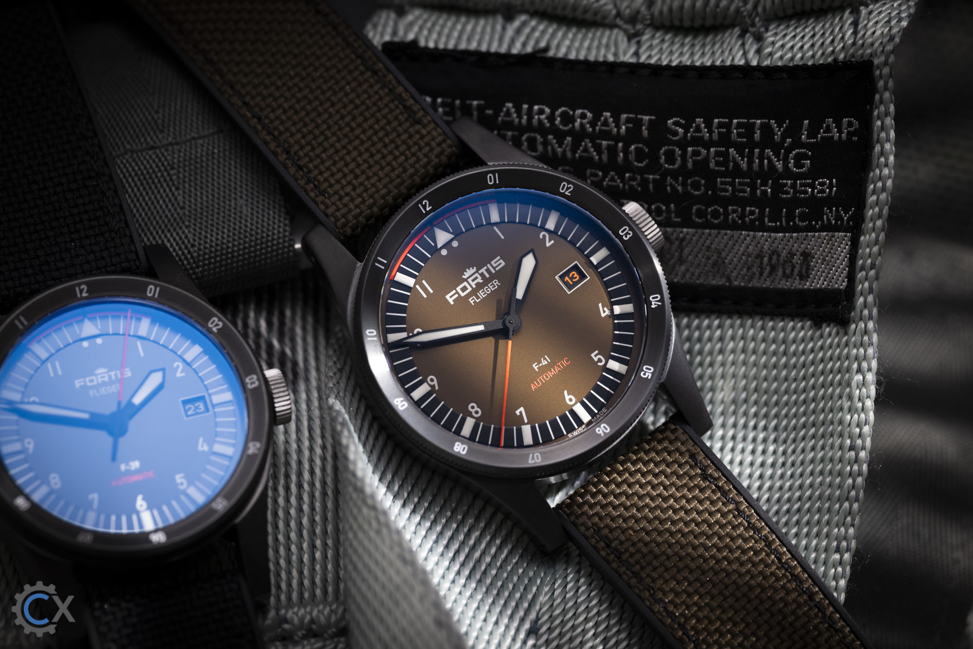 Fortis Flieger F 41 vs F 39 WERK7 Test 1160756
