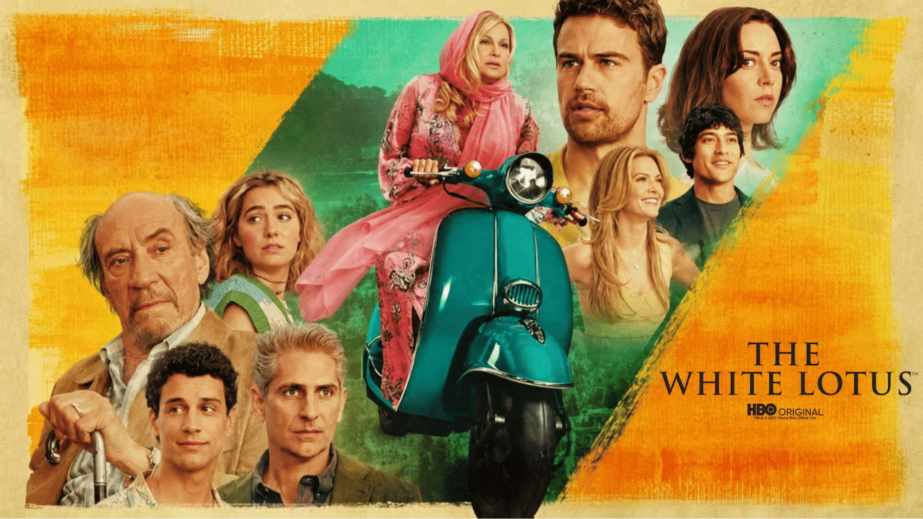 The White Lotus Season 2 cast poster