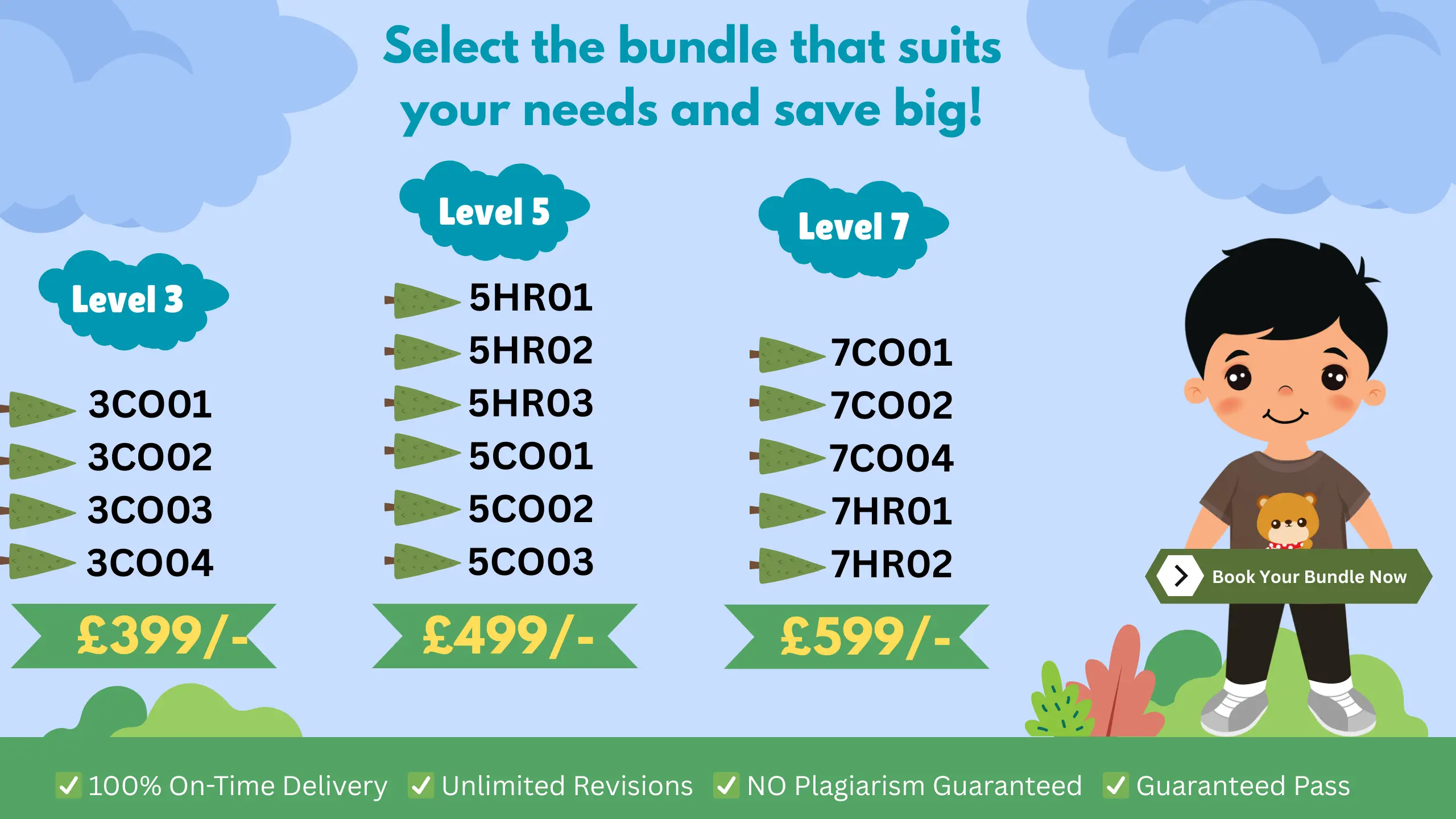 Book your Bundle now