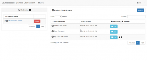 Simple Chat System in PHP with Source Code Free Download
