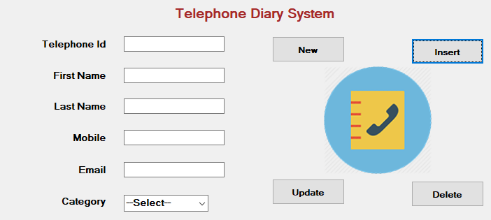 Telephone Diary System in VB.NET