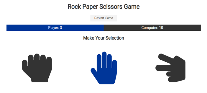 Rock Paper Scissors Game in JavaScript