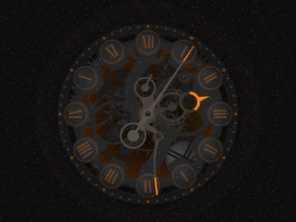 Gaming Clock UI Using SVG CSS and JavaScript