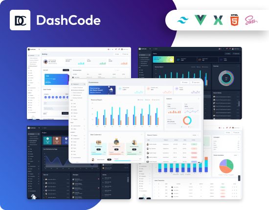 DashCode - Admin Dashboard Template