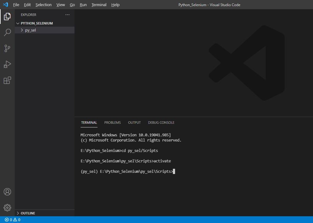 Selenium Python Test - Selenium with Python