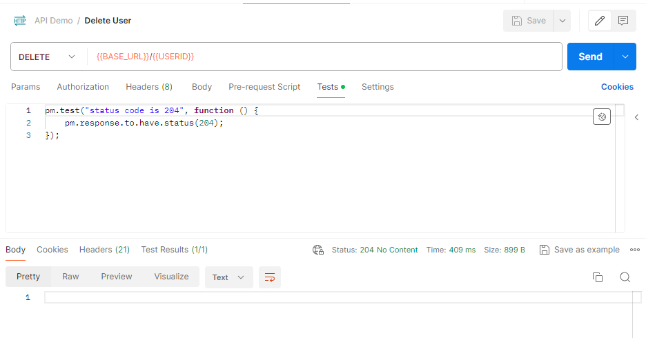 postman automation scripts