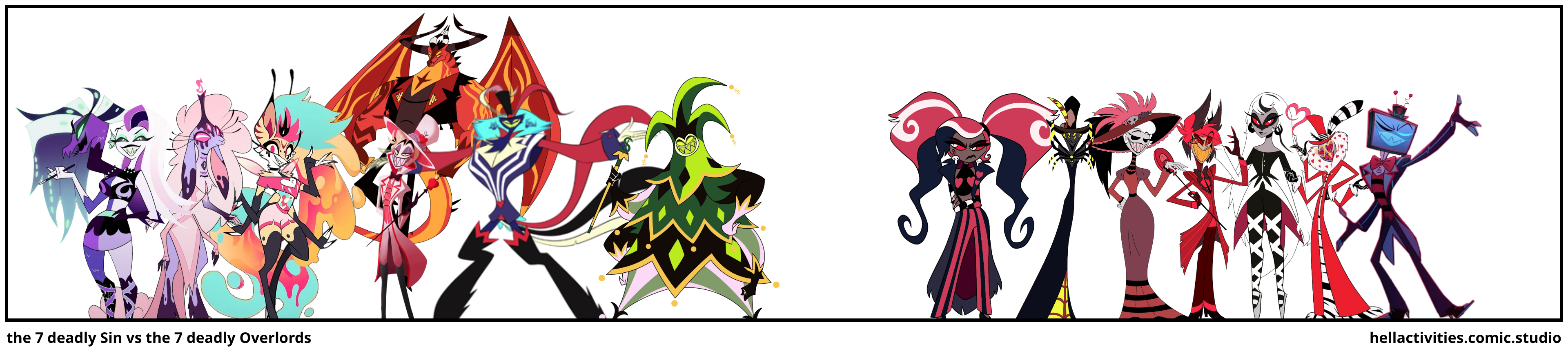 the 7 deadly Sin vs the 7 deadly Overlords