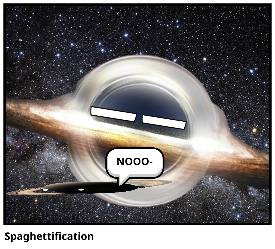 Spaghettification