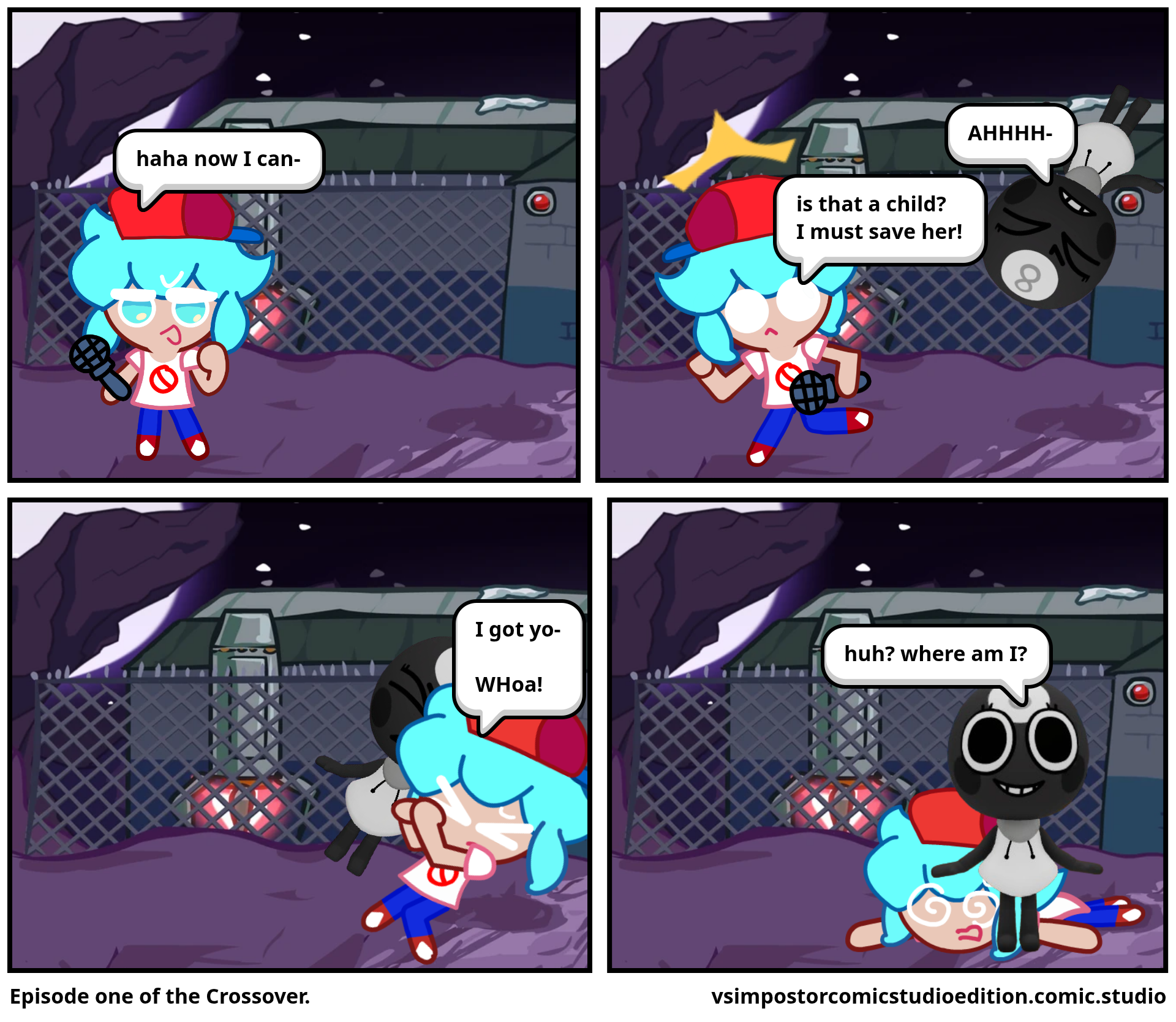 Episode one of the Crossover.