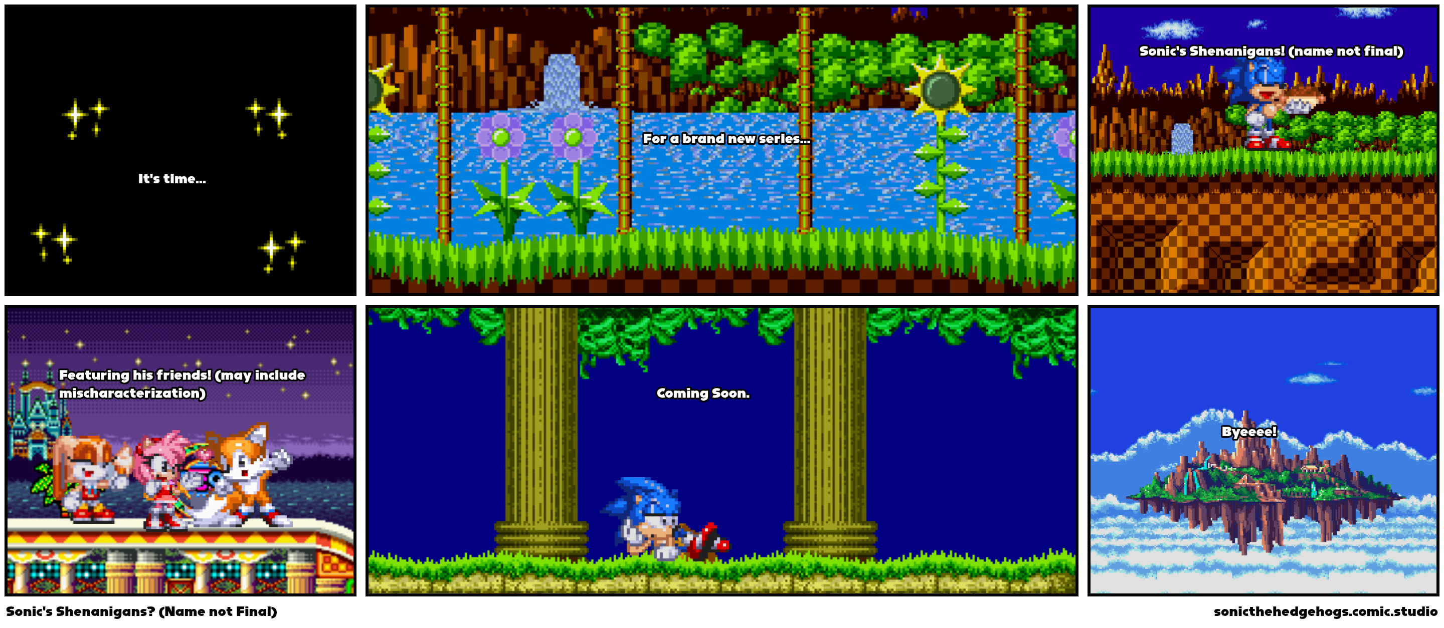 Sonic's Shenanigans? (Name not Final)