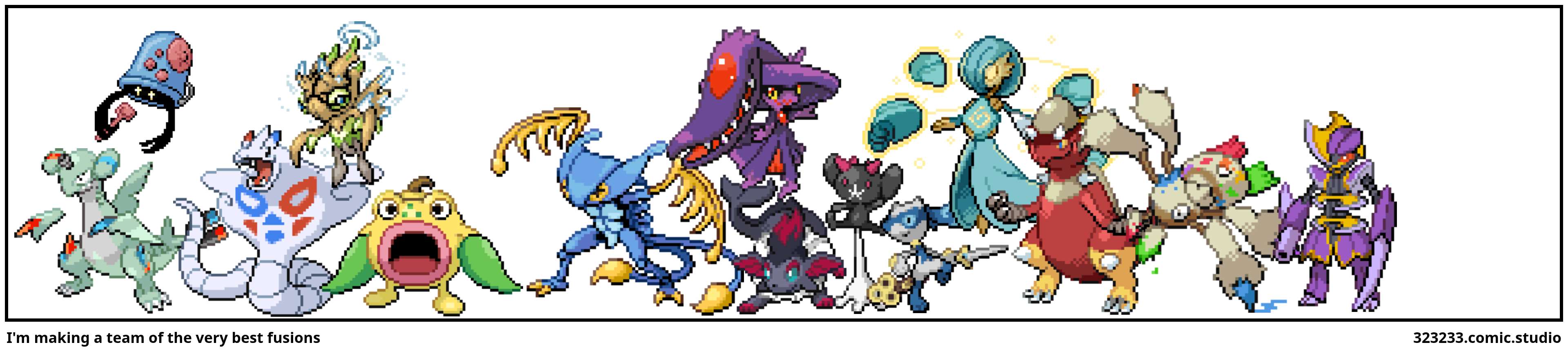 I'm making a team of the very best fusions