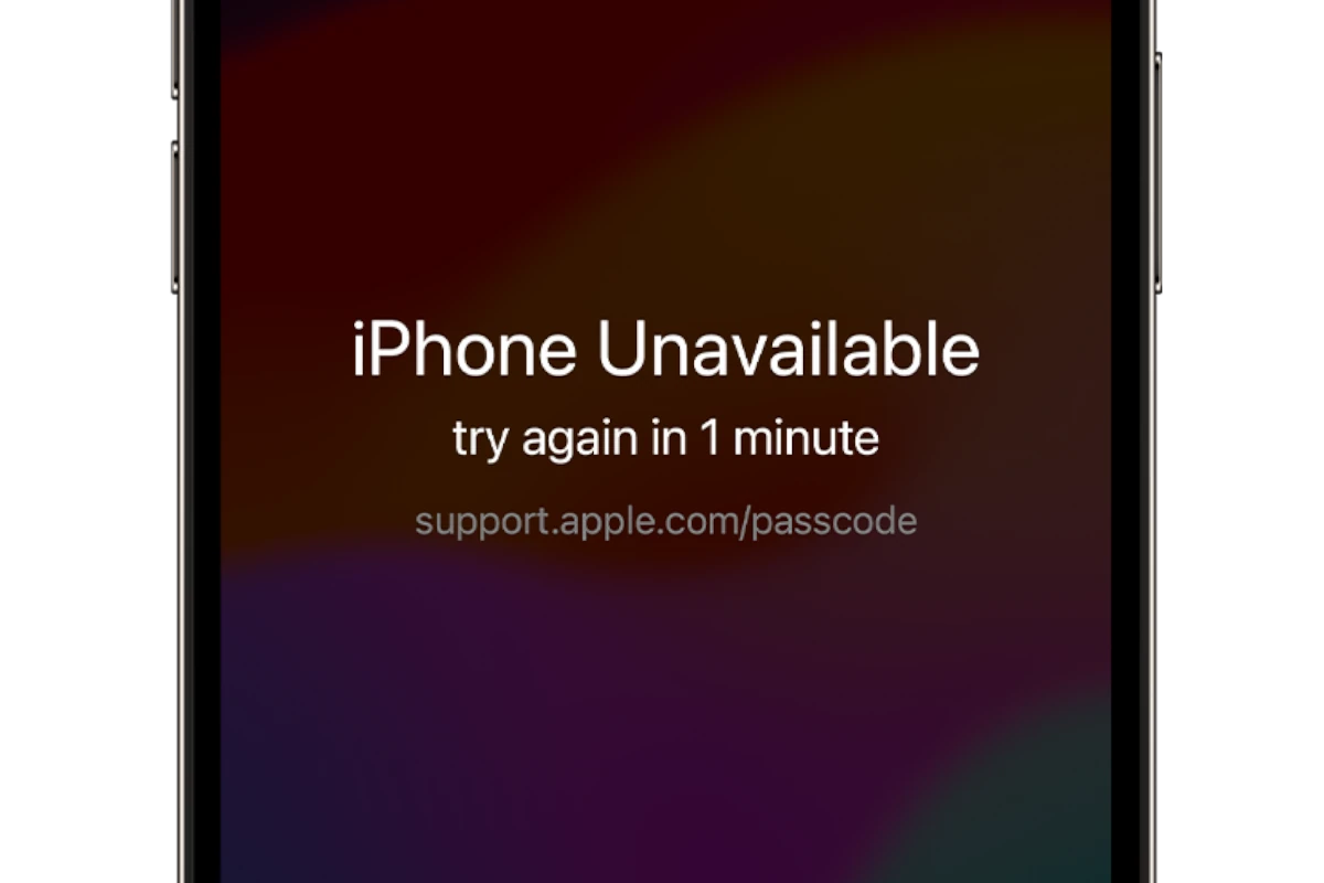 iPhone Unavailable