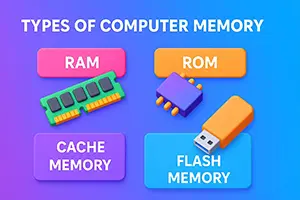 Types of Memory in Computers | A Quick Guide for Beginners to Experts