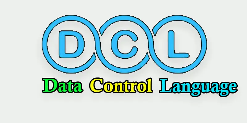 data control language in sql