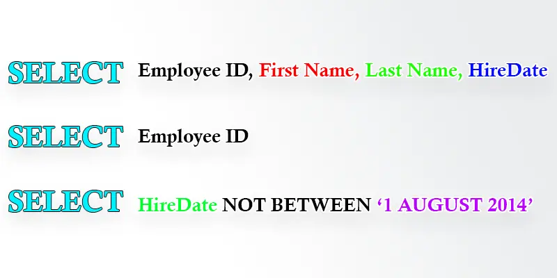 sql syntax