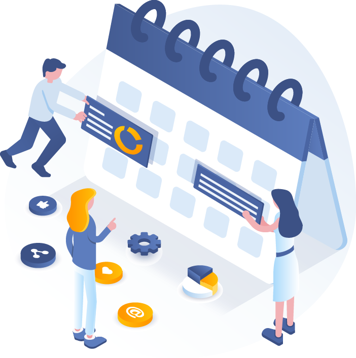 graphic of project tracking
