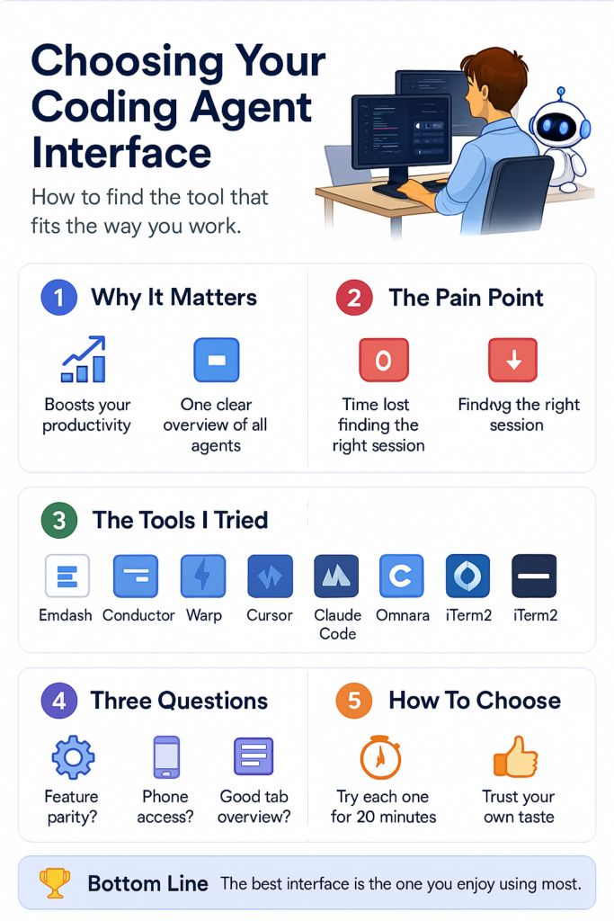 Optimal way to interact with coding agents