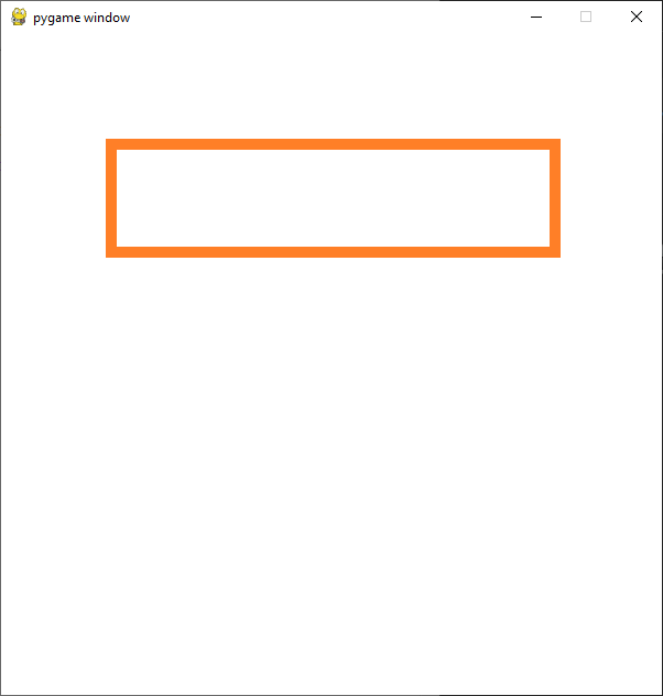 drawing rectangle in complete pygame tutorial and projects