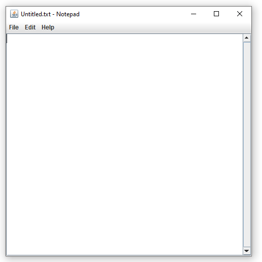 Notepad Application