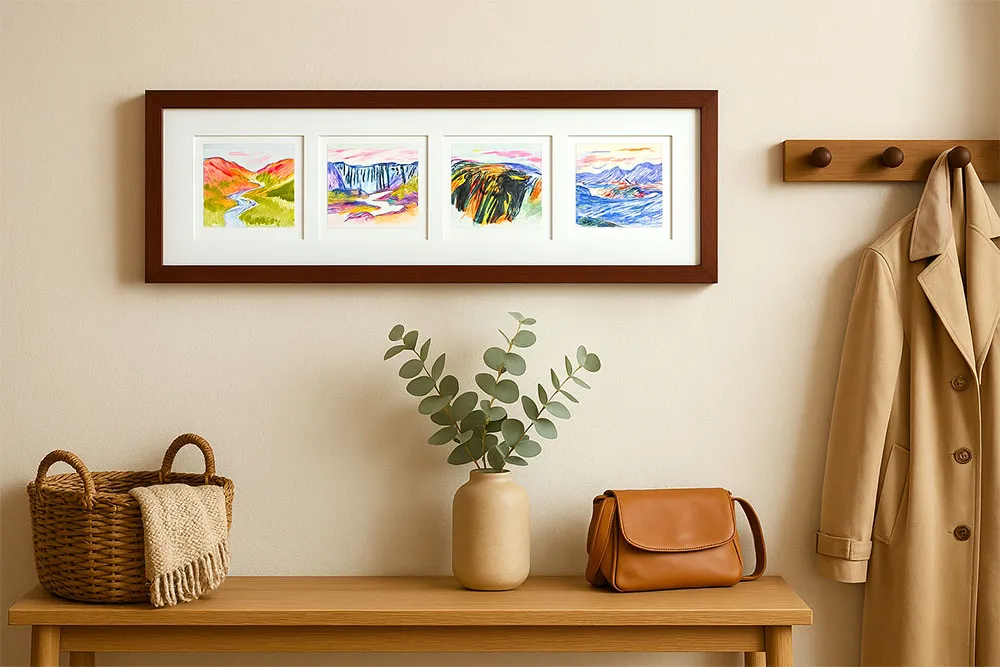 diy collage picture frame