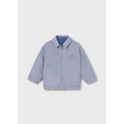 CAPRI BLUE WINDBREAKER REVERSIBLE BLUE STRIPE / 1409-046 CAPRI BLUE WINDBREAKER REVERSIBLE BLUE STRIPE / 1409-046