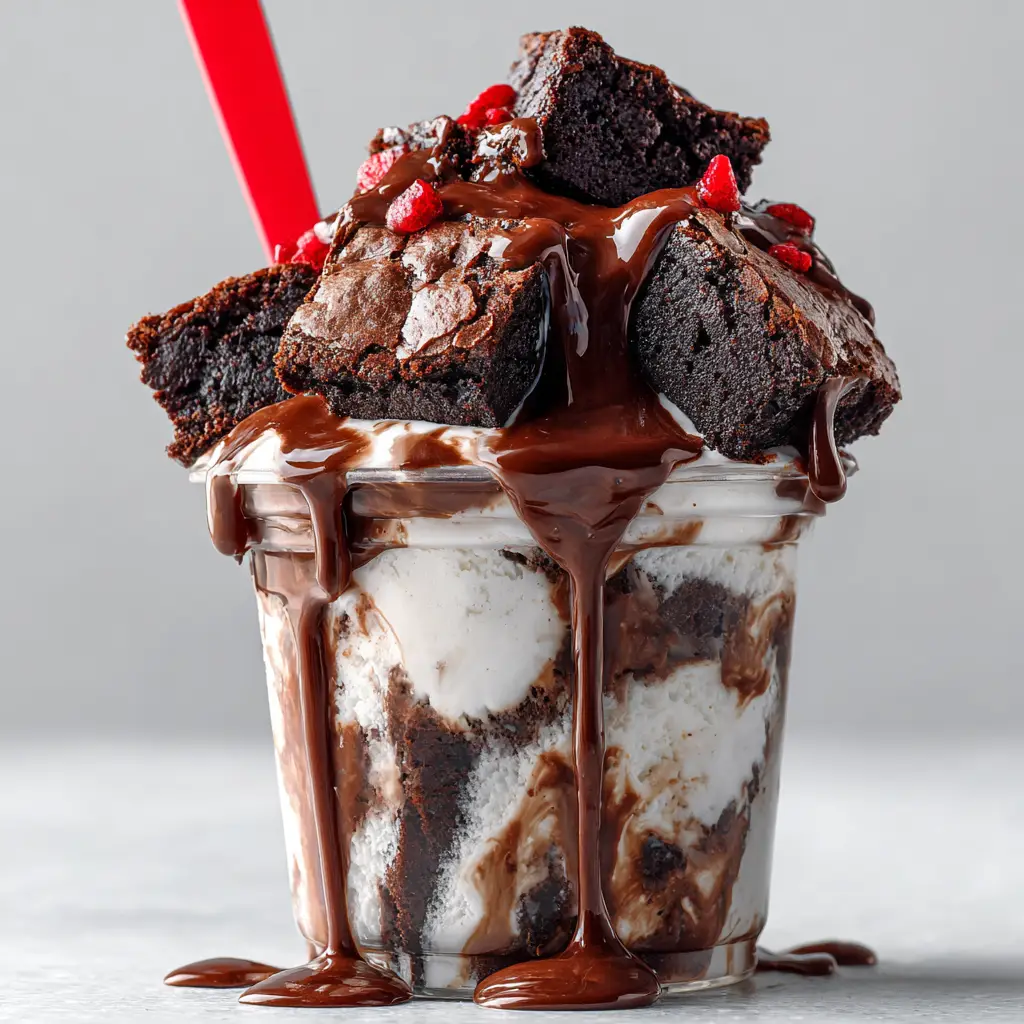 Dairy Queen Brownie And Oreo Cupfection