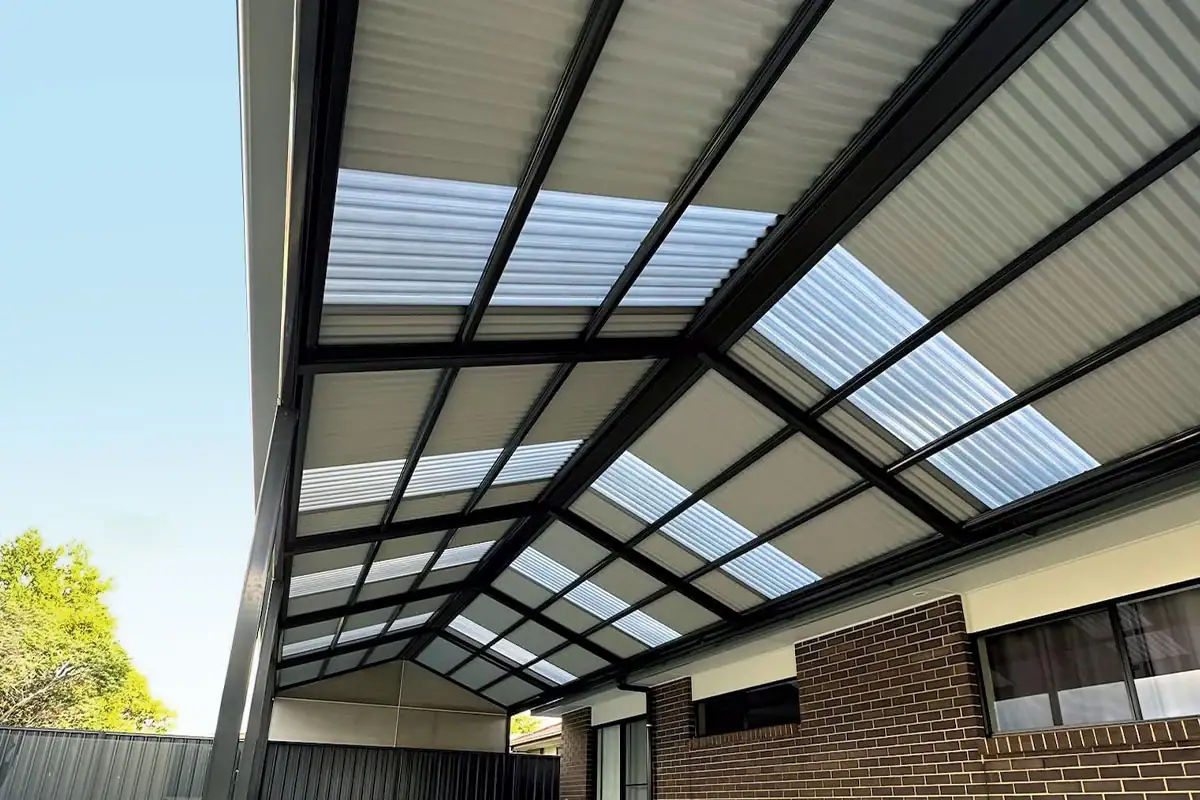 Polycarb roof