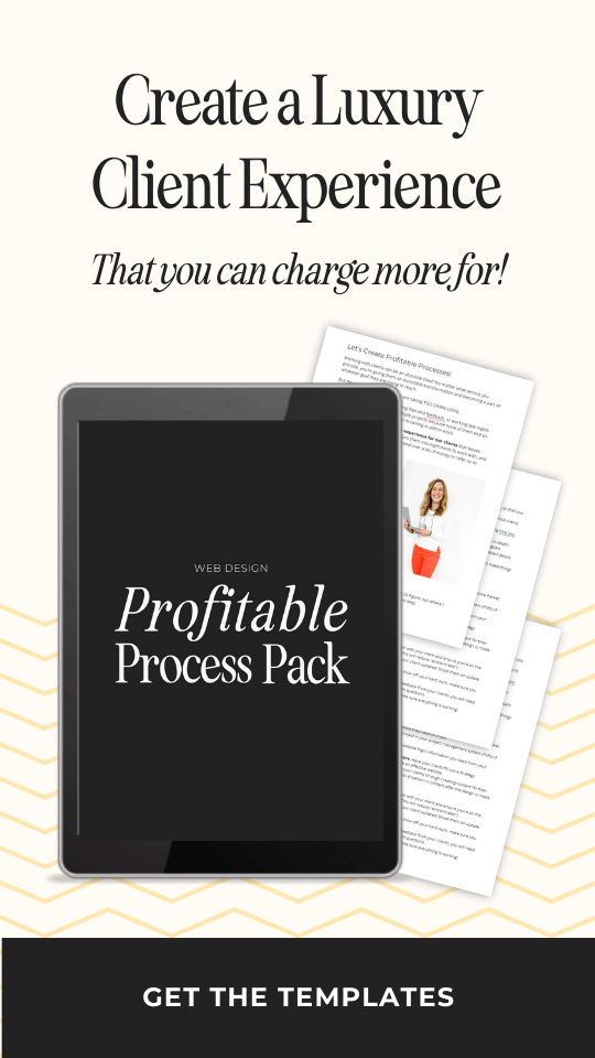 Get all of the templates you need for your web design business!
