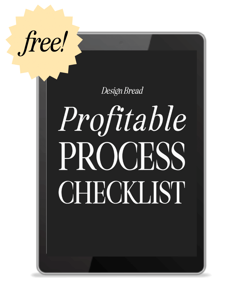 get my website process checklist free when you subscribe!