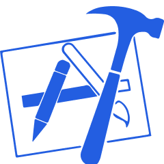 iOS Developers for Hire: Xcode logo by devabit