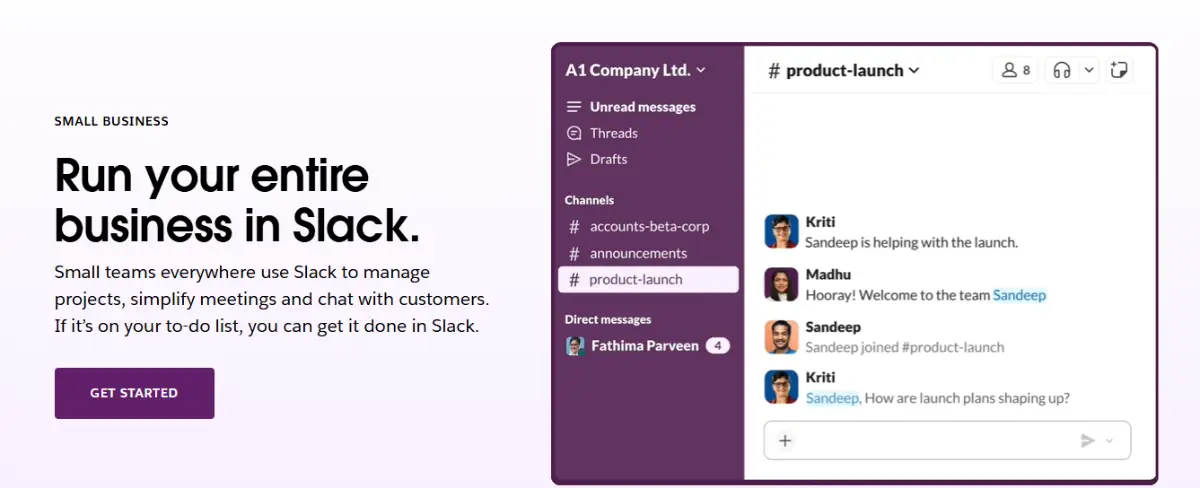Slack for Startups