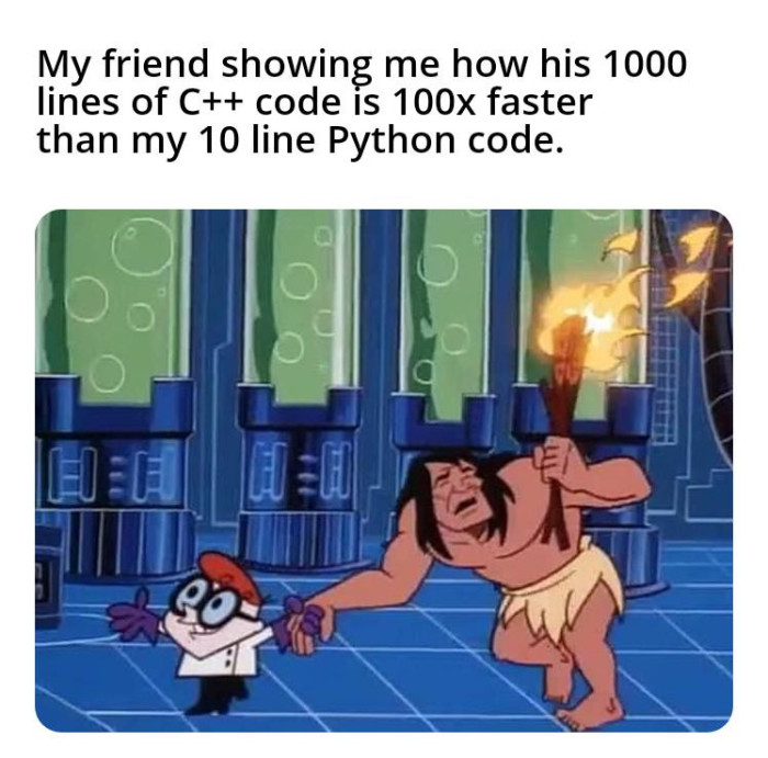 C++ vs Python