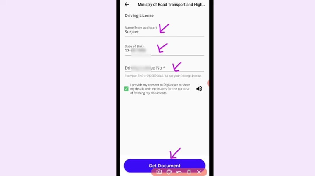 Get Driving licence
