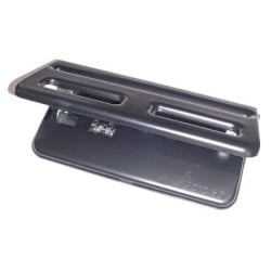 Perforadora Triple Pegaso 333 Ajustable con Regleta - Negro Perforadora Triple Pegaso 333 Ajustable con Regleta - Negro
