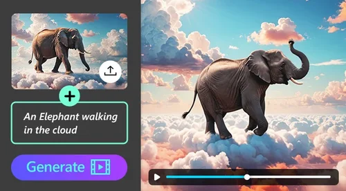 AI で画像から動画を無料生成