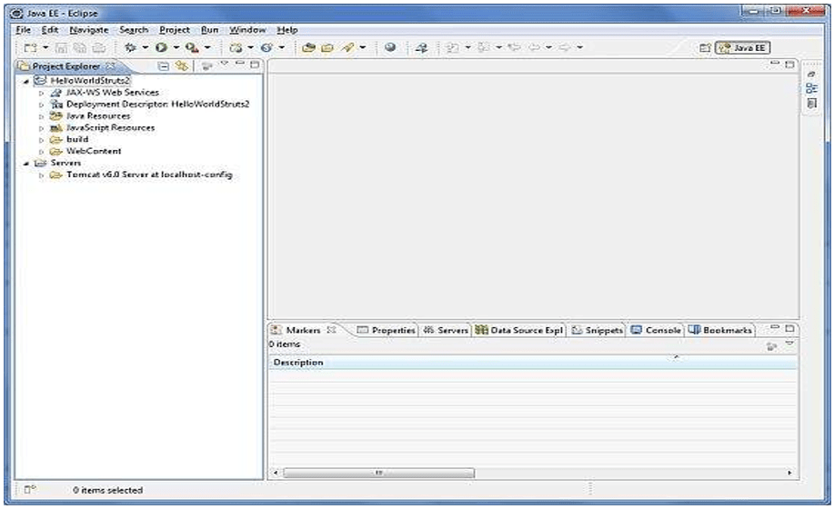 Creating First Struts 2 Application
