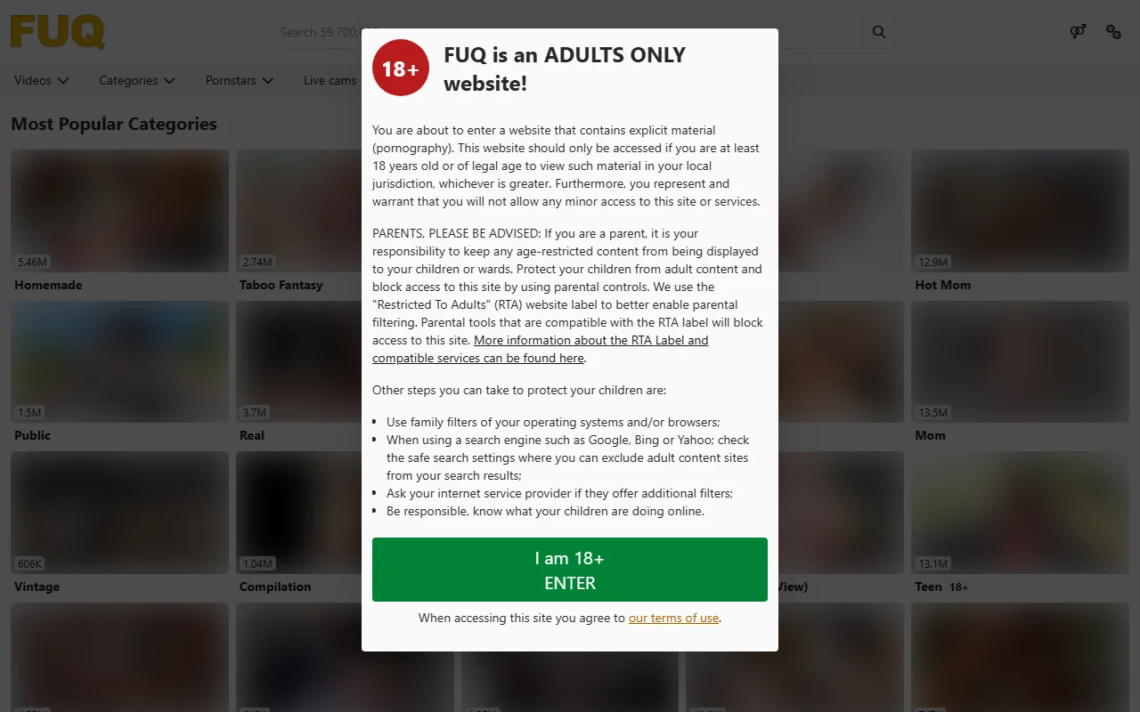 Screenshot of Fuq