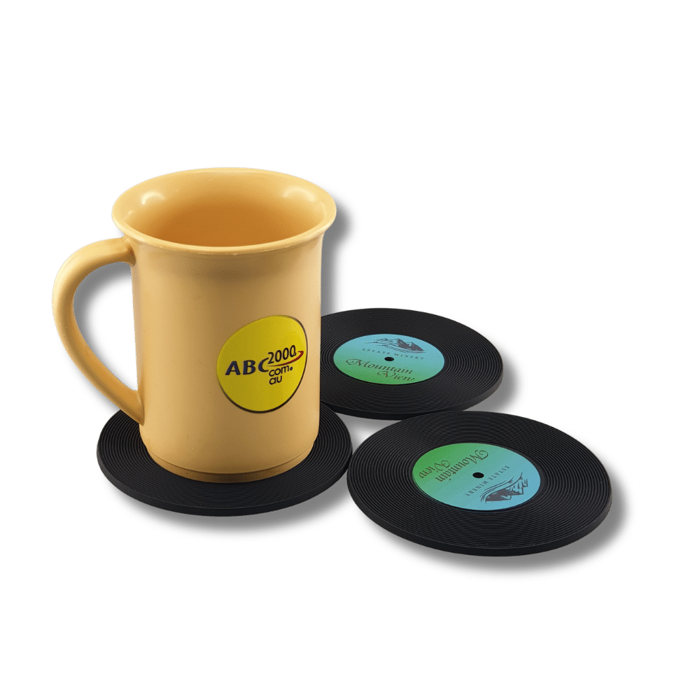 custom-retro-inspired-vintage-look-drink-coasters-australia Custom retro-inspired vintage-look drink coasters for bars and cafés in Australia.