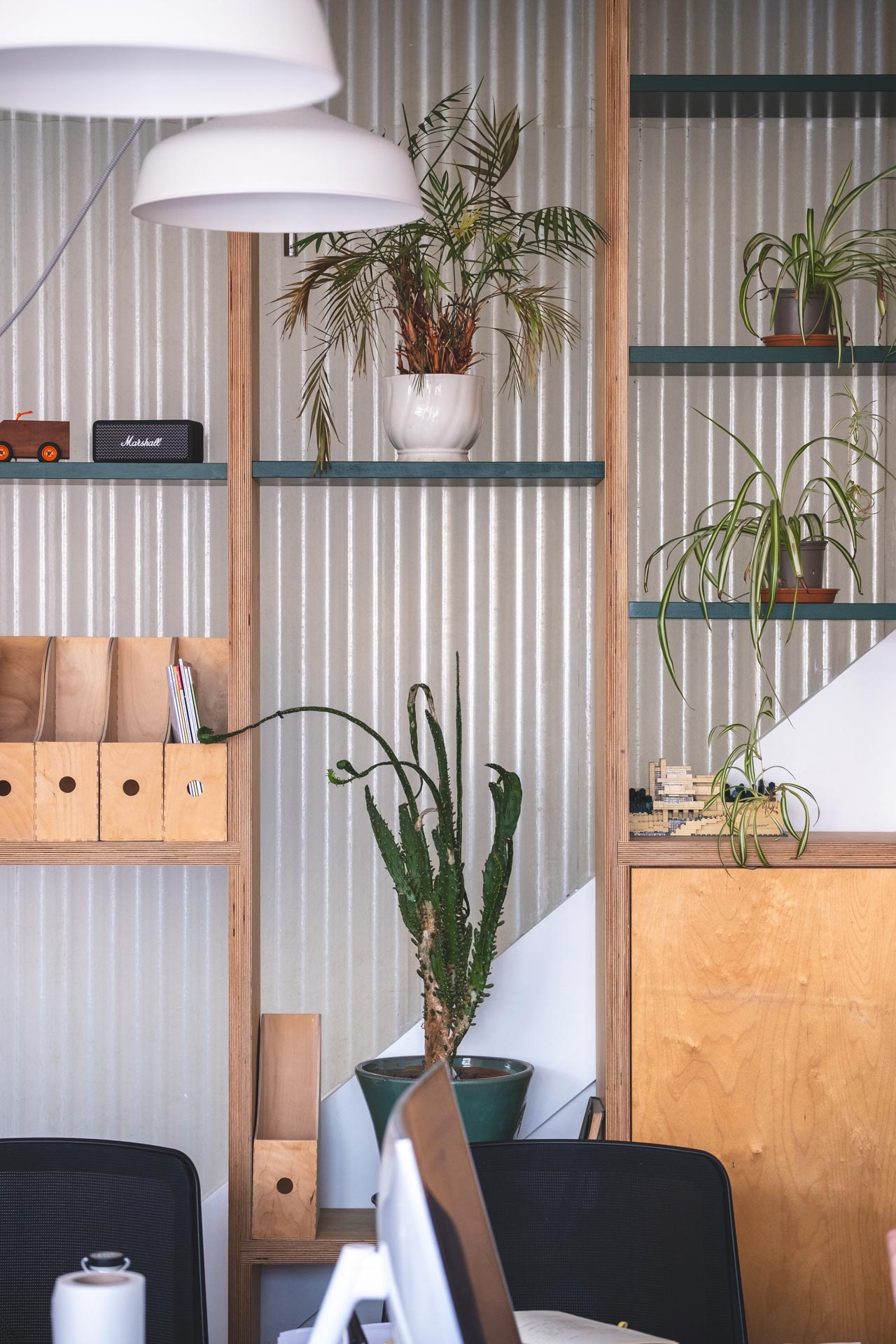 Studio book shelf