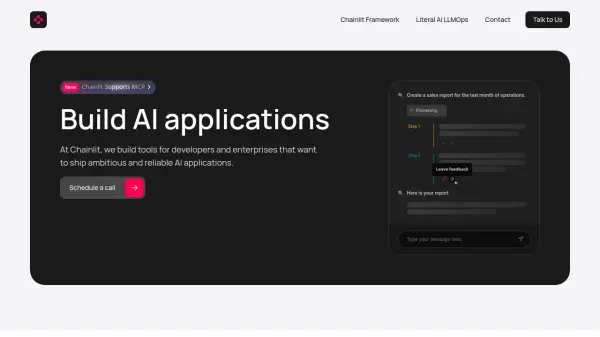 Chainlit Framework