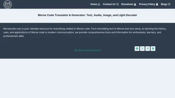 Morse Code Translator Pro